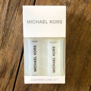 Michael Kors, leather care kit, renew and protect